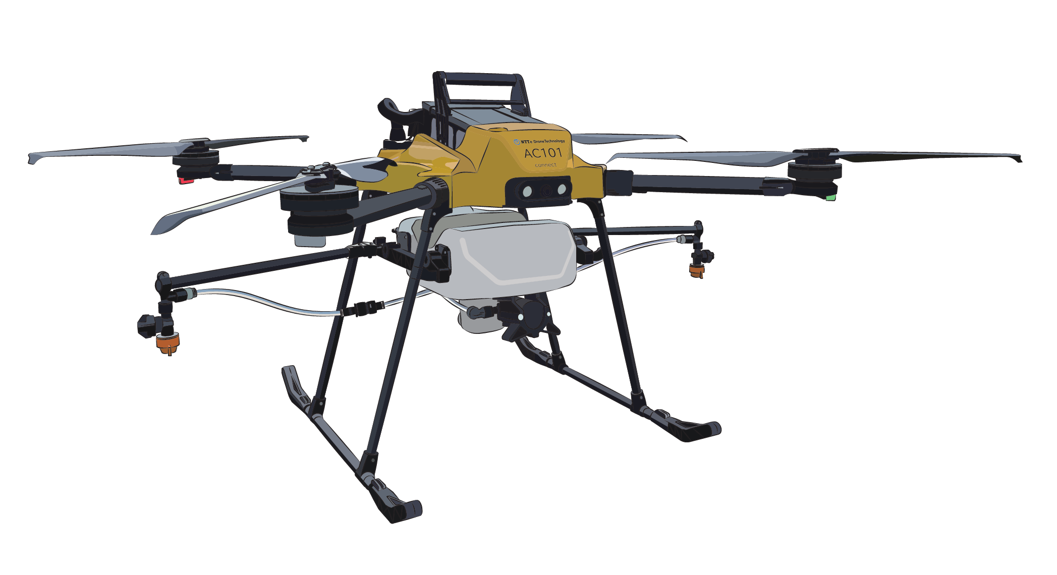 農業用ドローンの代替機貸出サービスのご案内